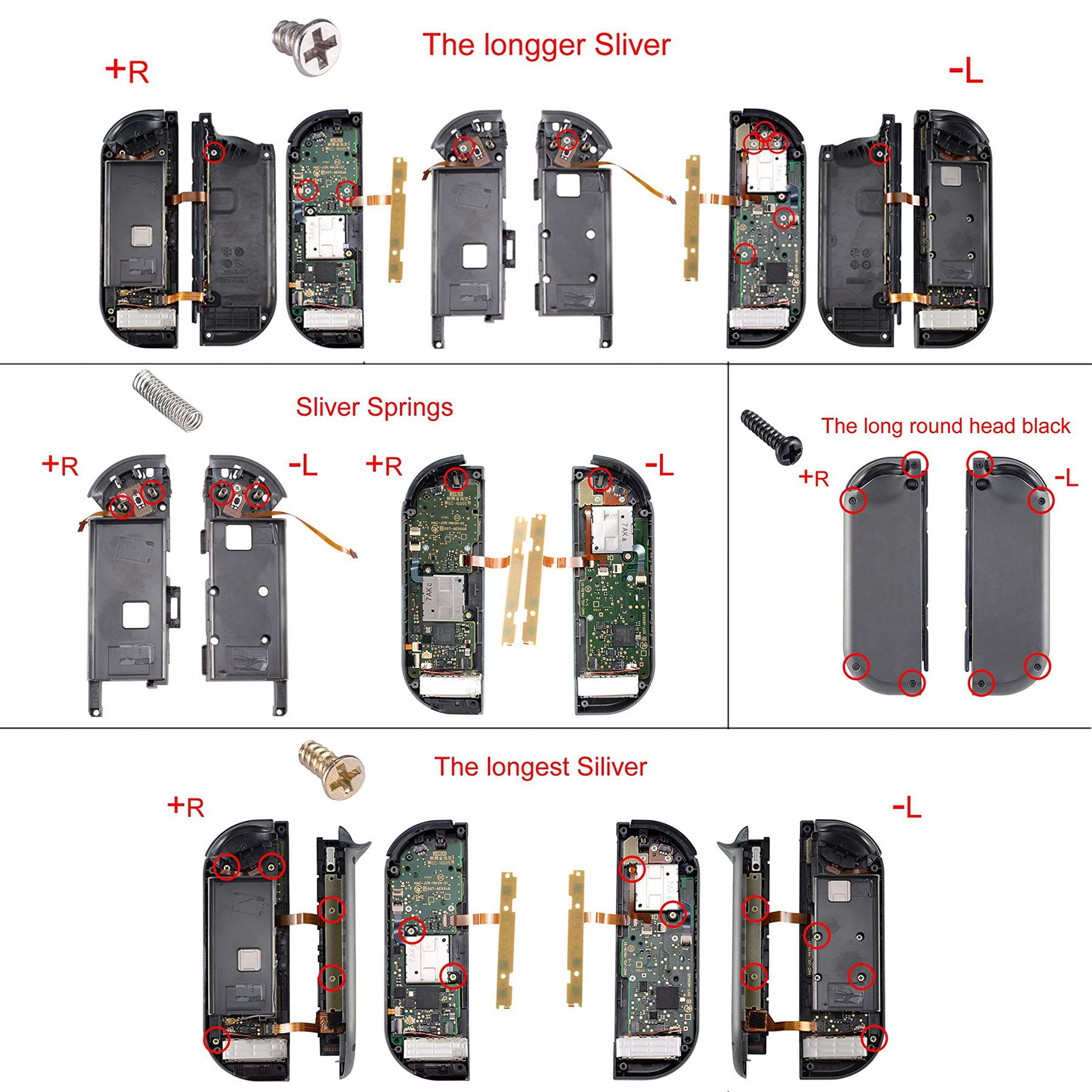 eXtremeRate Soft Touch Custom Shell & Button Set for Nintendo Switch - Dpad Version, Classic NES Style Replacement Back Plate & Joycon Housing | Perfect for Gaming Enthusiasts & Retro Console Lovers