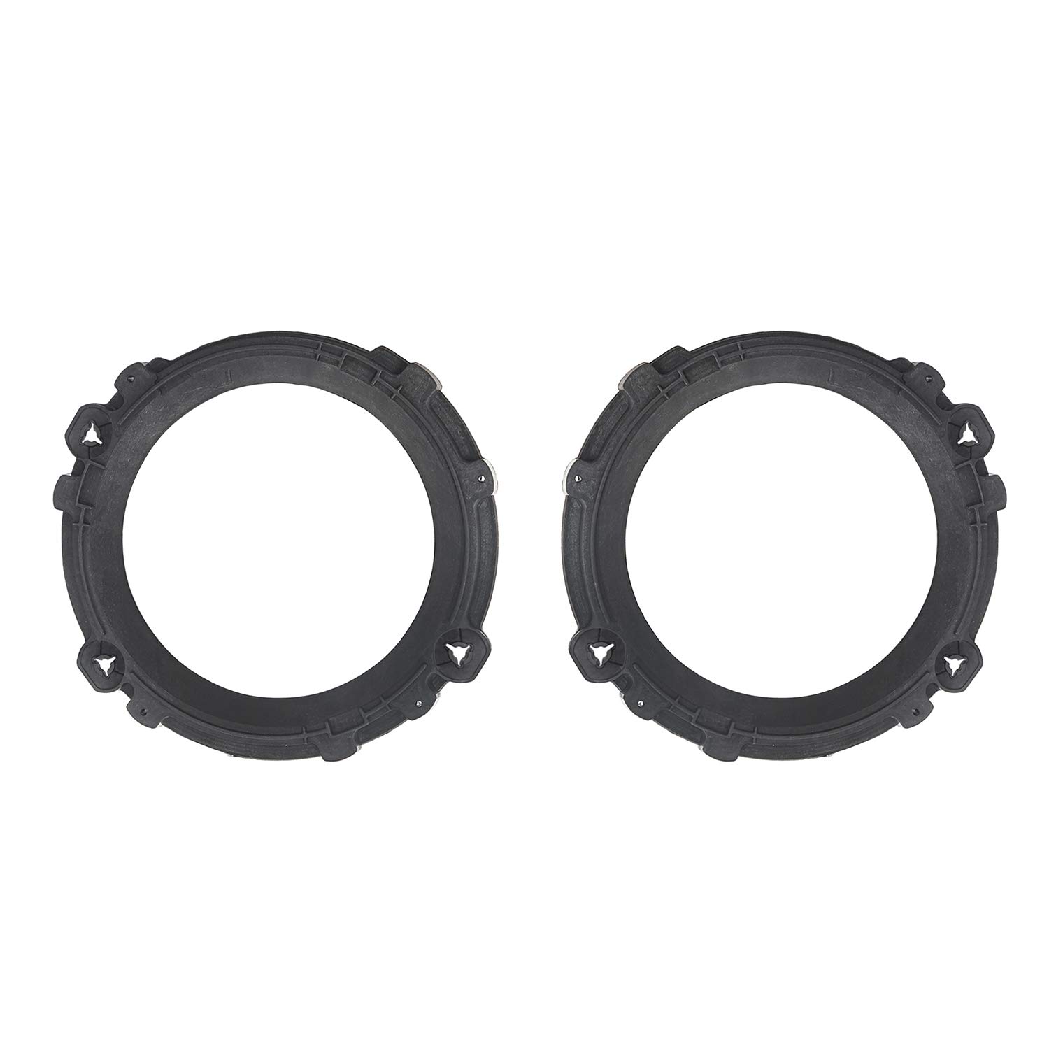 u-Box 7-Inch Headlight Mount Ring Bracket Overlay Retainer - Replacement Compatible with Jeep Wrangler TJ 1997-2006 Models - Perfect for Off-Roading & Night Driving Upgrades