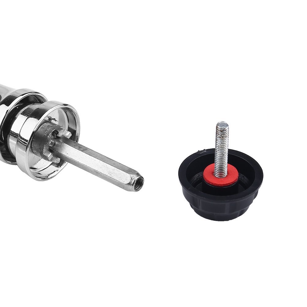 Metal Spinning Fishing Reel Handle Grip - Durable Reel Replacement Power Handle with Rotary Knob for Enhanced Fishing Control, Ideal for Saltwater and Freshwater Angling