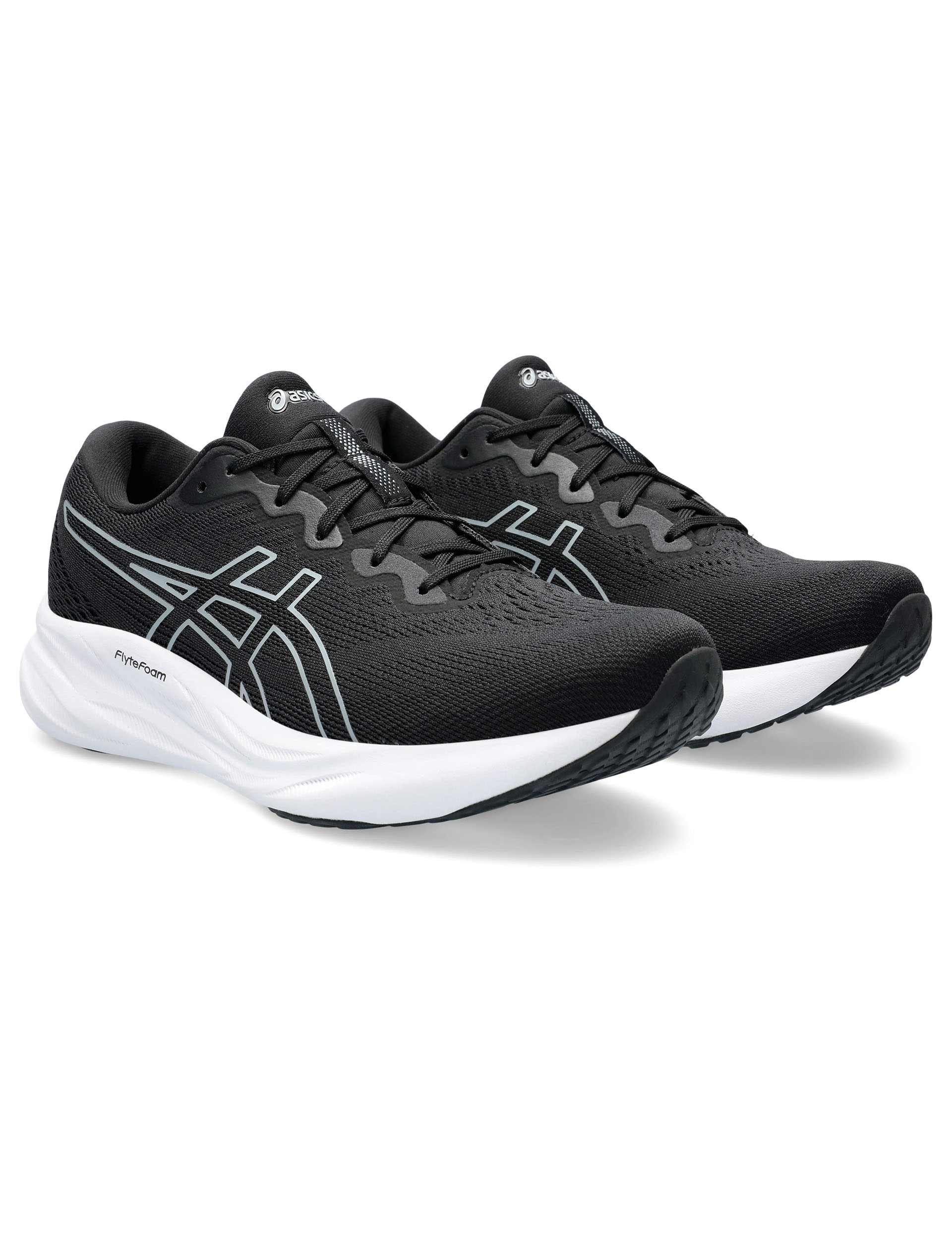 ASICS Gel Pulse 15 Running Shoes for Men - Black/Sheet Rock - Lightweight Cushioned Sneakers for Jogging, Gym & Daily Wear