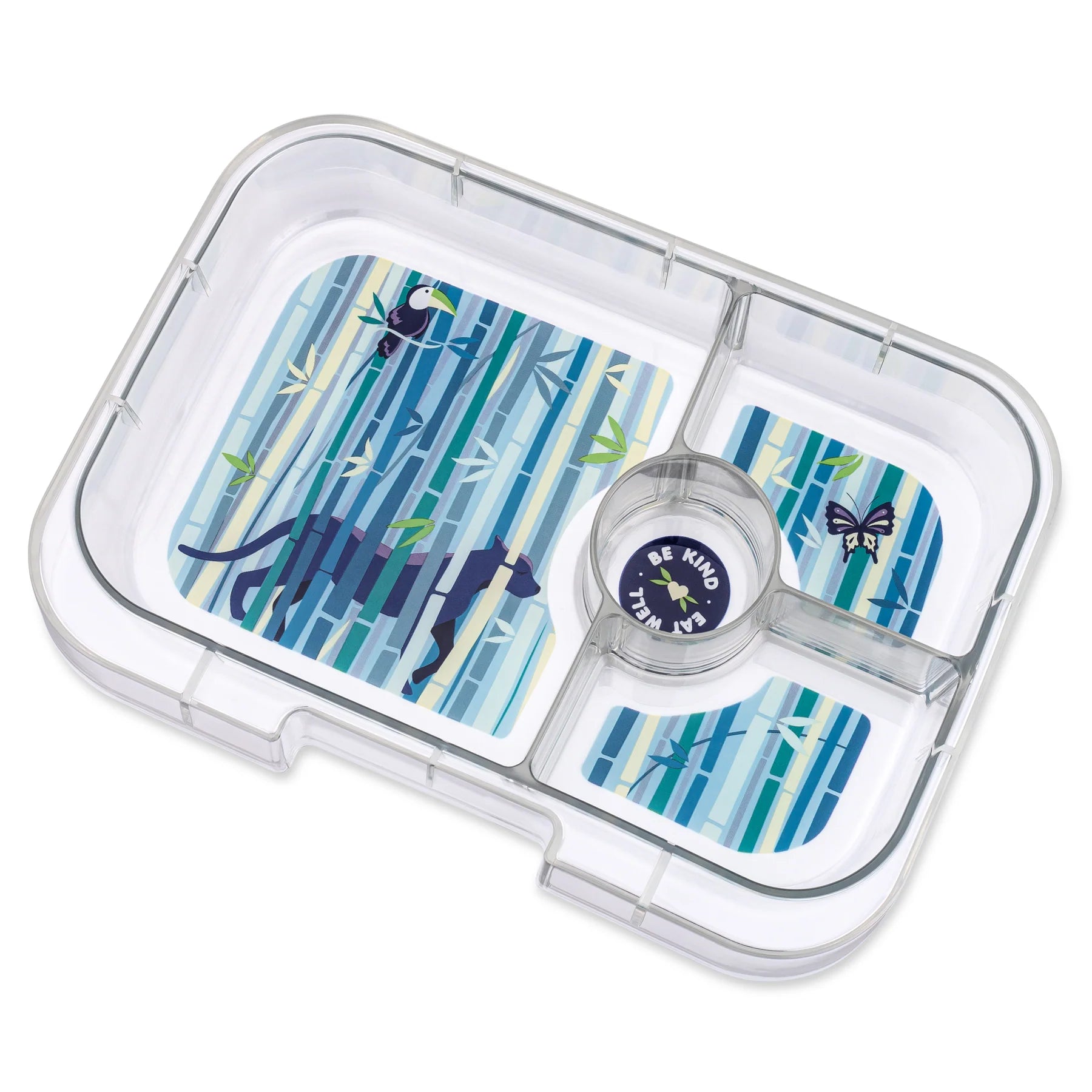 Yumbox Panino 4 Compartment Bento Box Tray Insert - Perfect for School Lunches, Picnics & Healthy Meal Prep
