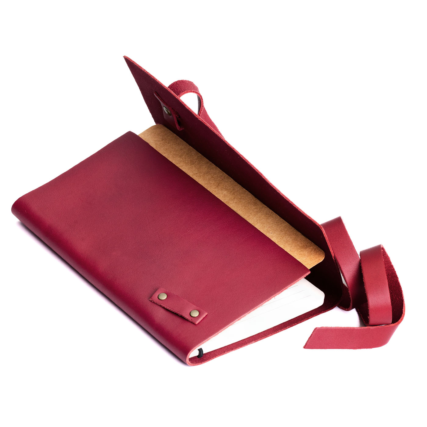 Premium Leather Wrap Journal for Writing & Sketching - Handmade Refillable Notebook, Perfect for Travel, Work & Creative Projects