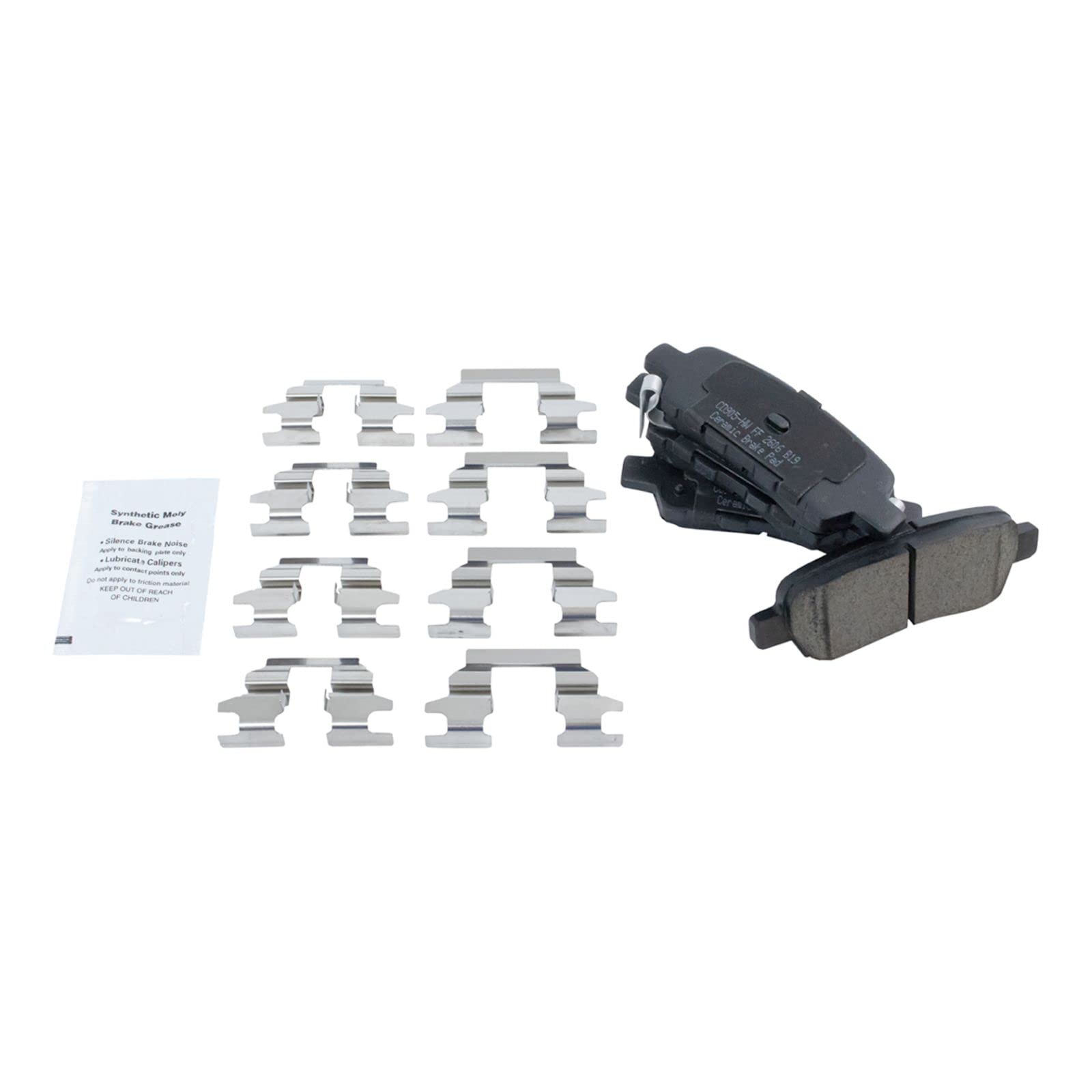Premium Ceramic G-Coated Rear Performance Brake Pad & Rotor Kit with Caliper - Compatible with 2003-2007 Nissan Murano & 2004-2009 Quest - Perfect for Daily Commuting, Highway Driving & Heavy Loads