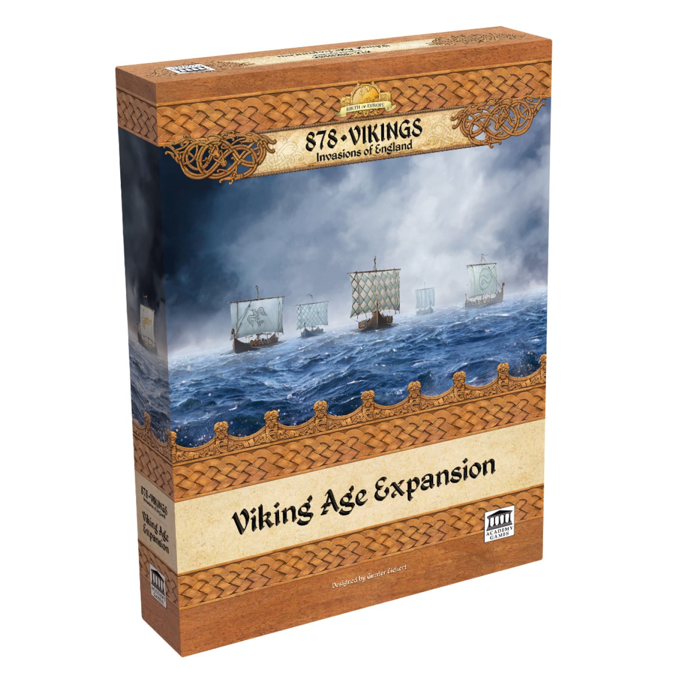 Academy Games 878 Vikings Age Expansion - Board Game Expansion for Viking Strategy & Adventure | Perfect for Game Nights & Historical Enthusiasts