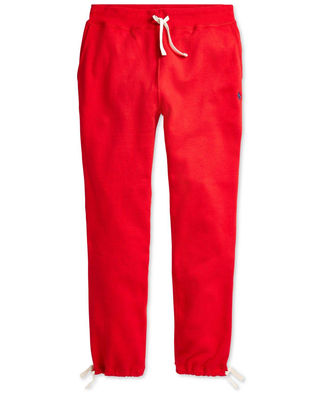 Ralph Lauren Men's Classic Polo Sweatpants - Comfortable Cotton Joggers for Casual Wear, Lounge & Gym