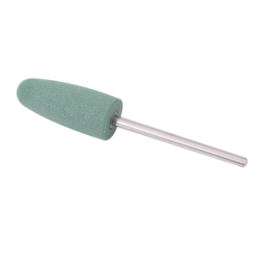 5pcs Professional Silicone Nail Drill Bits Set - Nail Art Grinding Heads for Gel Nails, Manicure & Pedicure - Salon-Grade Nail File Kit for Smooth Polishing & Shaping - Perfect for Home & Professional Nail Care