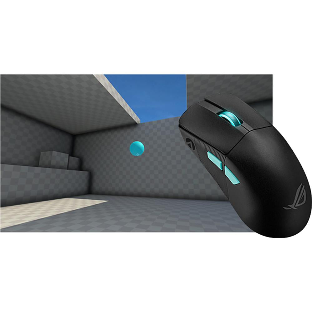 ASUS ROG Harpe Ace Aim Lab Edition Gaming Mouse - Lightweight 54g, 36K DPI, Wireless & Wired - Perfect for FPS, MOBA & Esports Gaming
