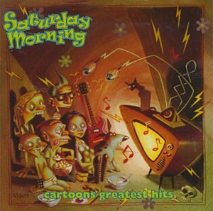 Saturday Morning Cartoons' Greatest Hits - Classic Kids TV Show Music Collection for Family Fun & Nostalgic Moments | Perfect for Road Trips, Birthday Parties and 90s Theme Events
