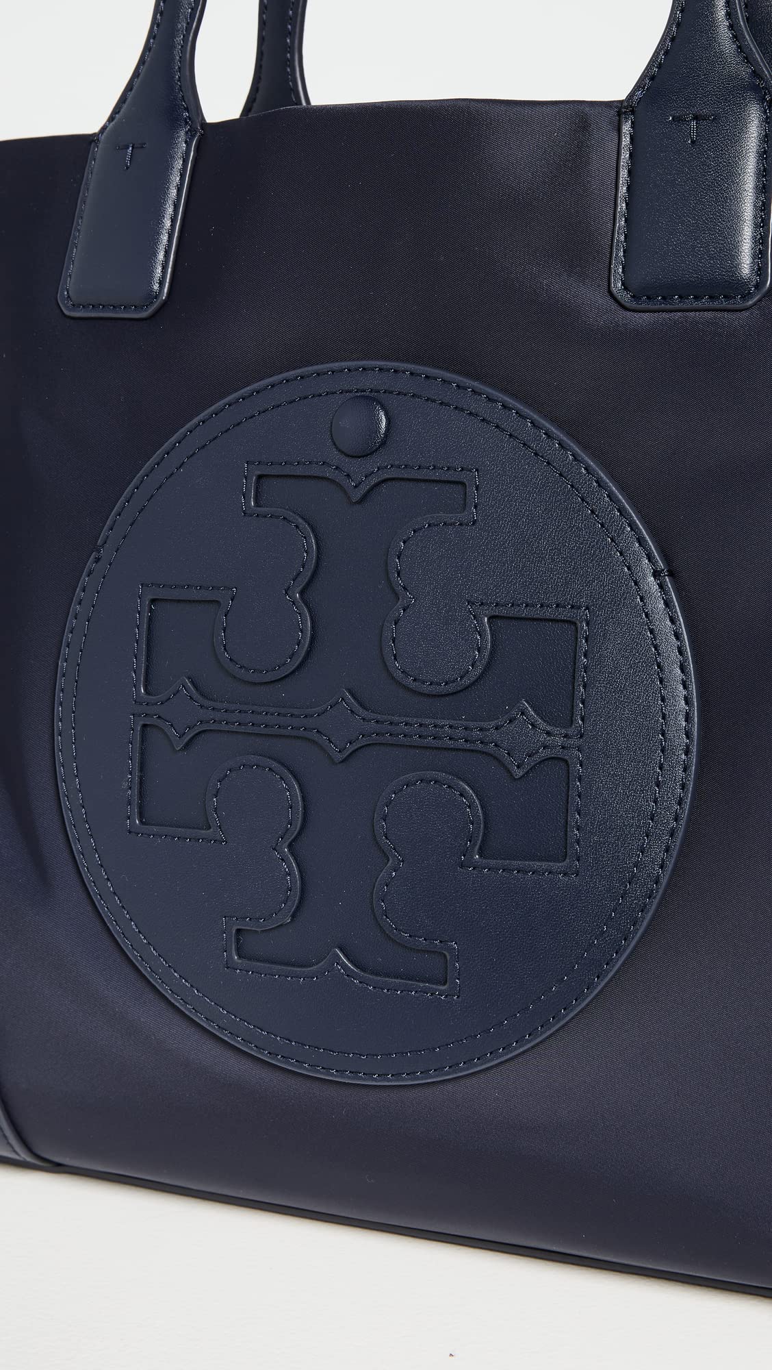 Tory Burch Women's Small Ella Tote Bag - Stylish & Lightweight Leather Handbag for Work, Travel & Everyday Use