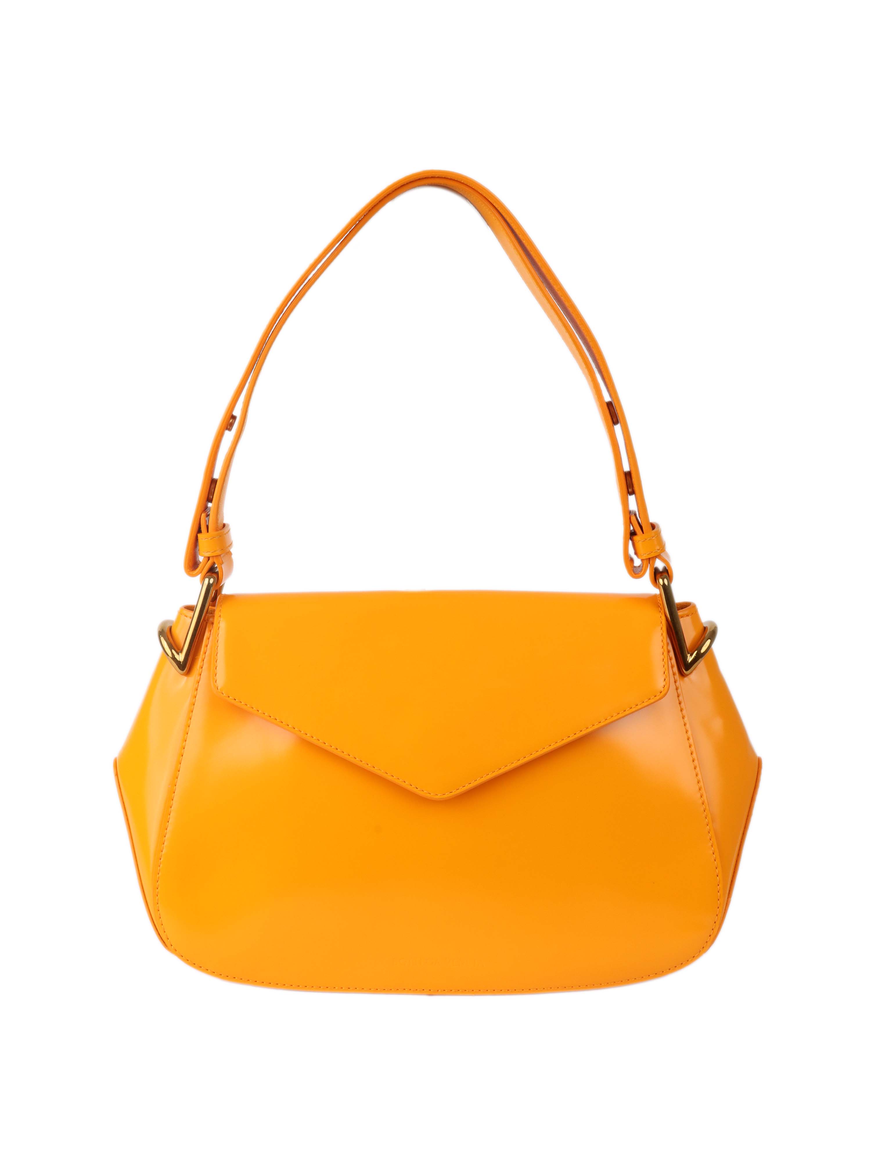 Bottega Veneta Orange V Ring Bag - Stylish Crossbody Handbag for Women, Perfect for Everyday Use, Work, and Travel