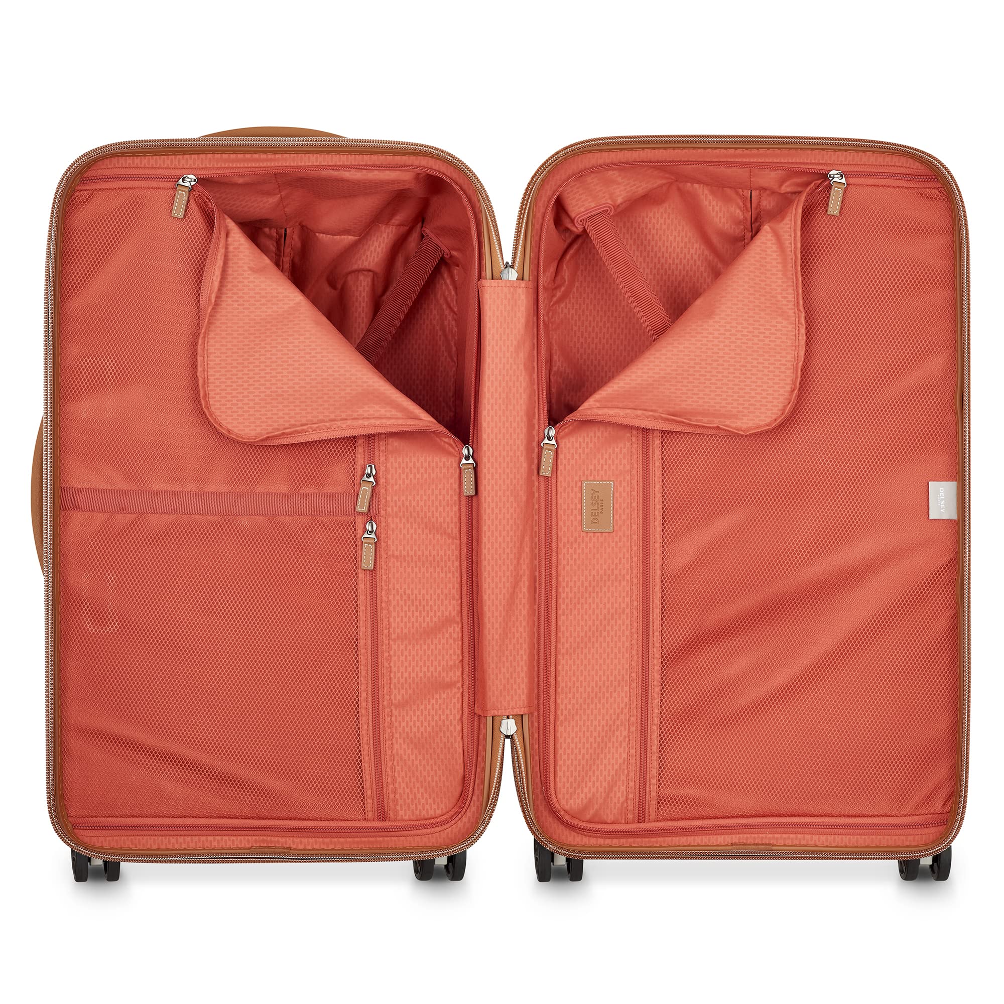 Delsey Paris Chatelet Air 2.0 26 Inch Hardside Spinner Luggage - Lightweight Checked Suitcase with 360° Wheels for Travel, Business Trips & Vacations | Angora Color