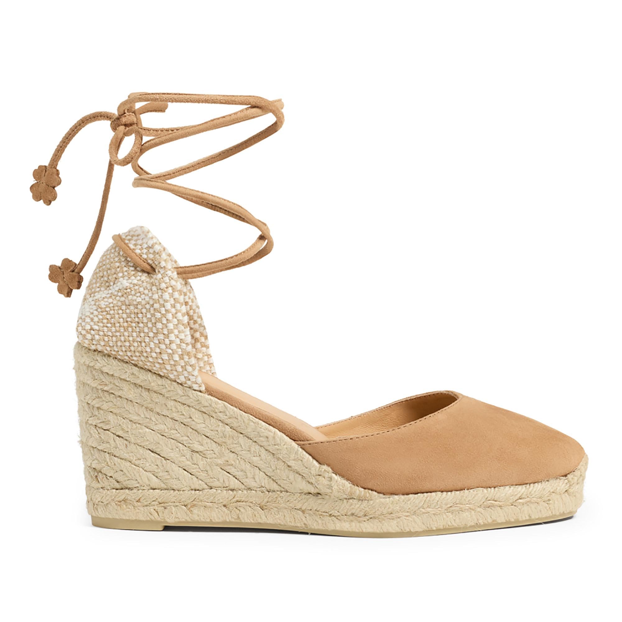 Castañer Women's Carina Espadrille Flats - Comfortable Summer Wedge Sandals for Beach, Vacation & Casual Outings