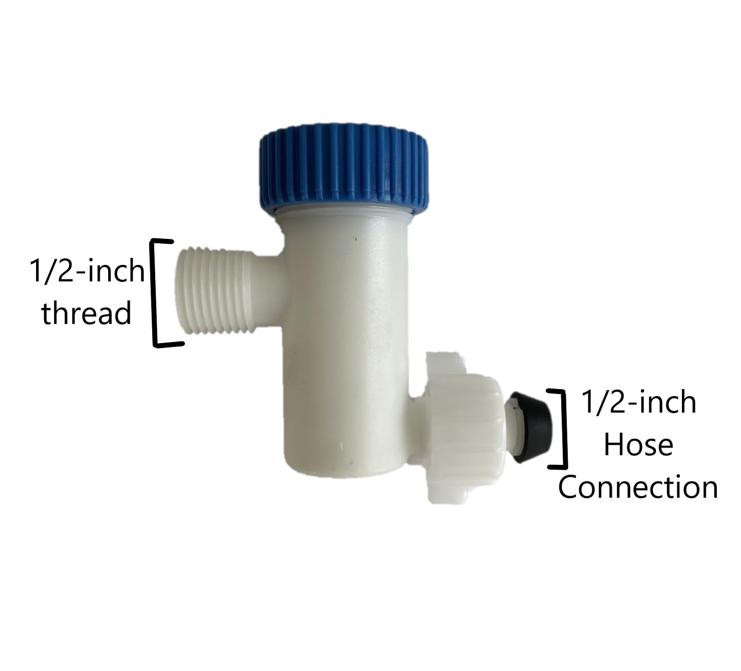 1/2 Inch Small Water Nylon Screen Filter - Inline Water & Air Strainer for Dishwasher, Icemaker, Washing Machine - Perfect for Home Appliances Needing Clean Filtration