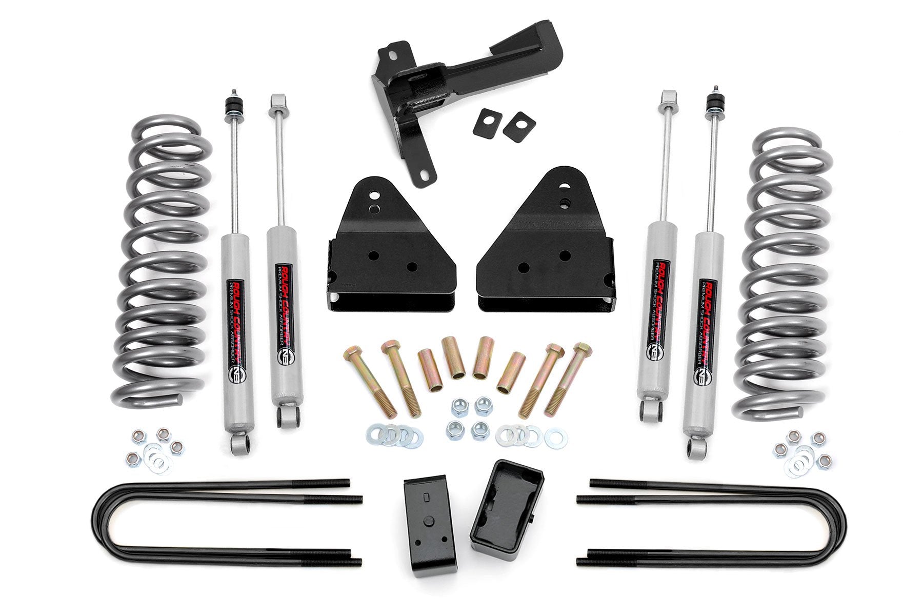 3 Inch Lift Kit with FR Springs for Ford F-250/F-350 Super Duty 4WD (2005-2007) | Heavy Duty Suspension Upgrade for Off-Roading & Towing