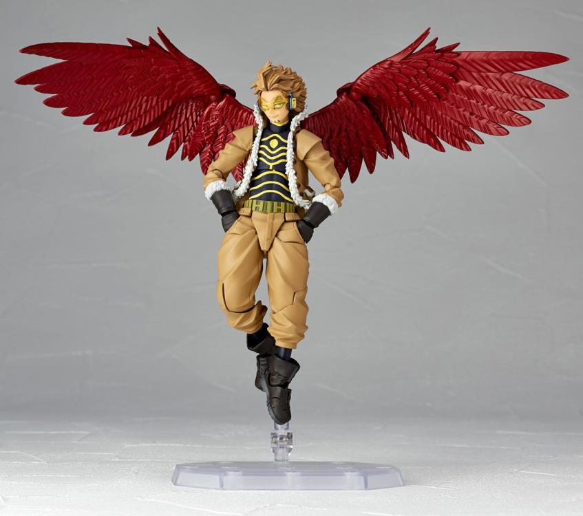 Amazing Yamaguchi Revoltech Hawks Action Figure - My Hero Academia Collectible for Anime Fans | Perfect for Display, Cosplay, and Gift Giving