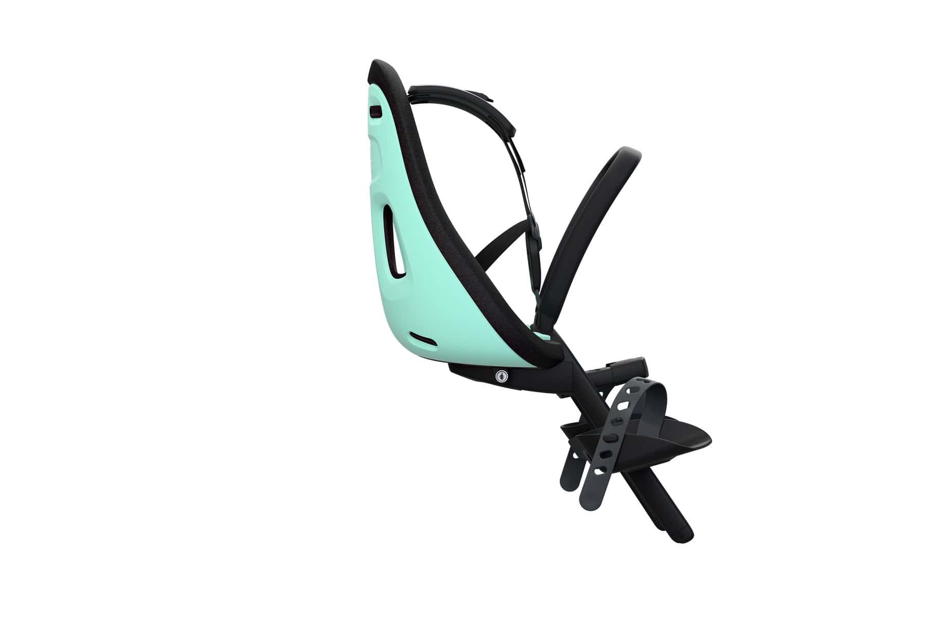 Thule Yepp Nexxt Mini Rack Mount Child Bike Seat - Safe & Comfortable Toddler Bike Carrier for Cycling Adventures - Perfect for Family Rides, Commuting & Outdoor Exploration