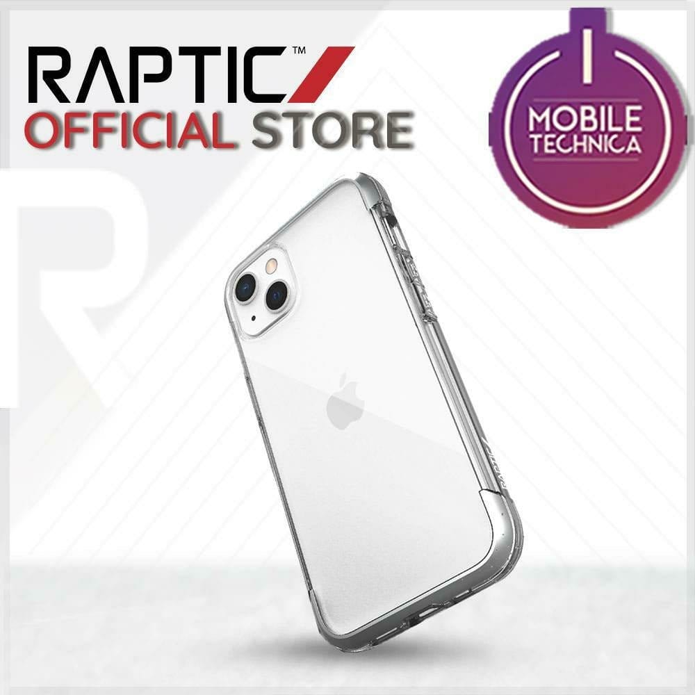 iPhone 13 Pro Max Mini Case - Raptic Air Clear Bumper Hard Cover | Slim Protective Phone Cover for Everyday Use, Travel & Outdoor Activities