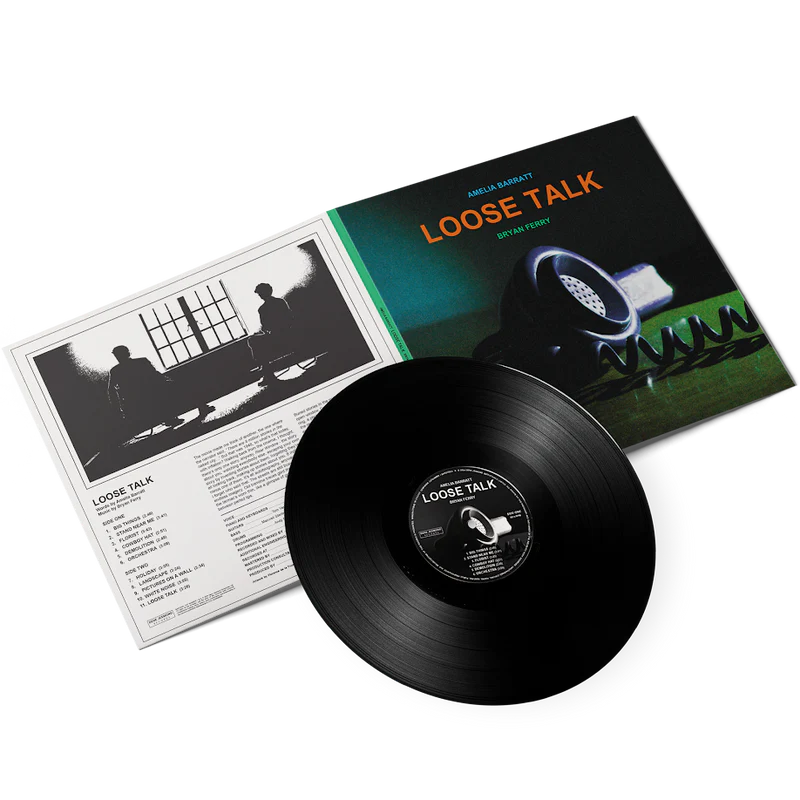 Bryan Ferry & Amelia Barratt - Loose Talk Vinyl Record | Classic Rock & Pop Music Album | Perfect for Home Listening & Music Collectors