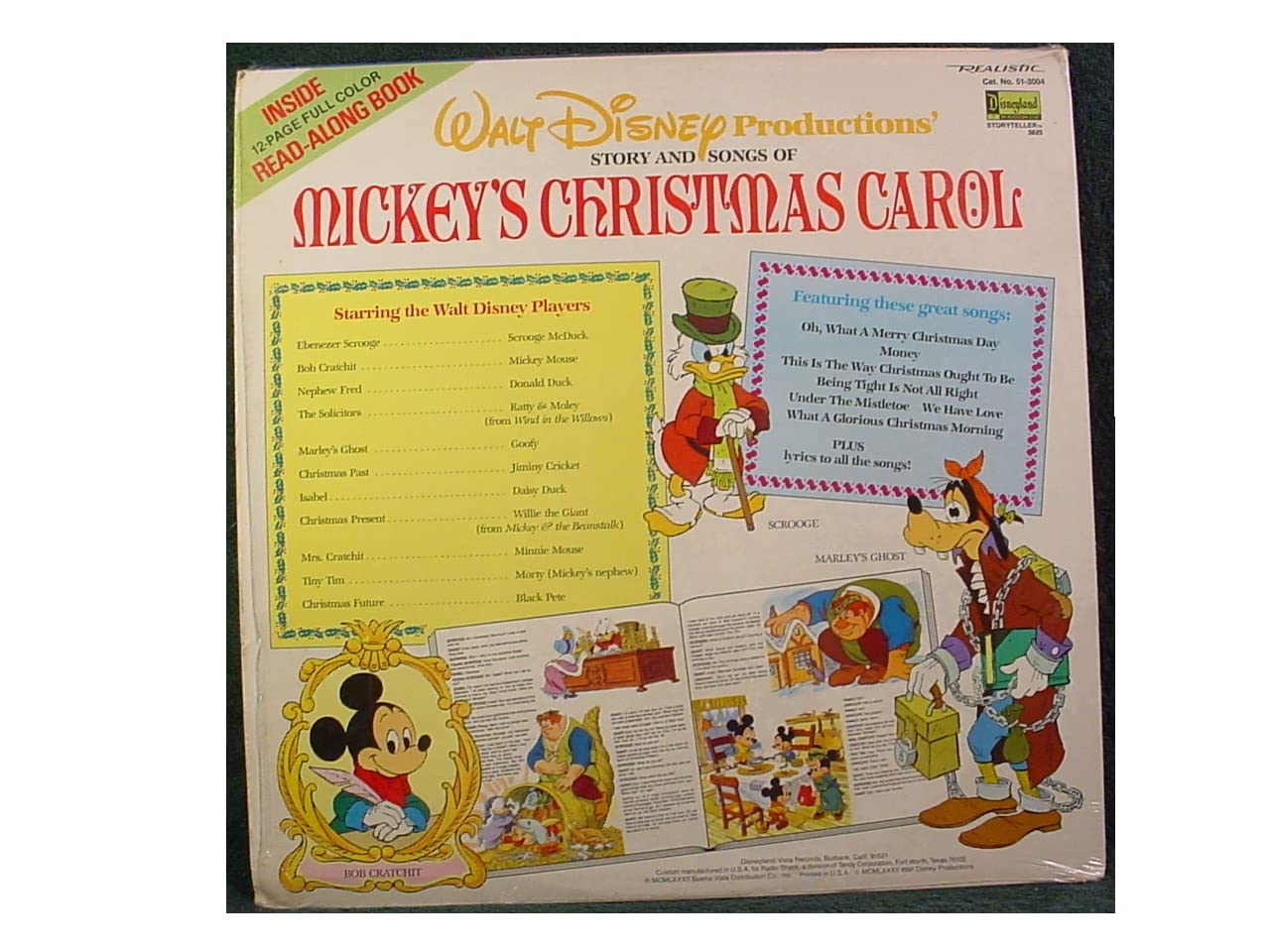 Disney Mickey's Christmas Carol - Classic Holiday Storybook for Kids | Perfect for Christmas Gifts, Storytime & Family Reading