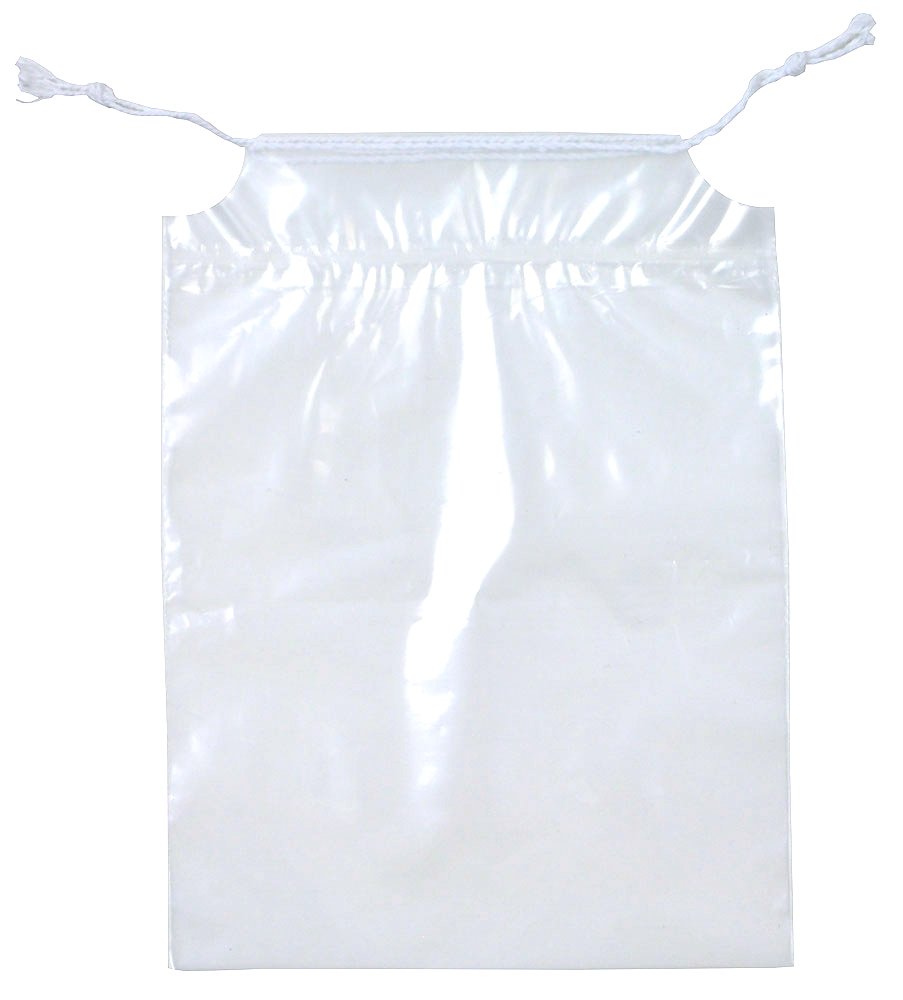 Elkay DS21518 2 Mil Clear Polyethylene Pull-Tite Drawstring Bags 15