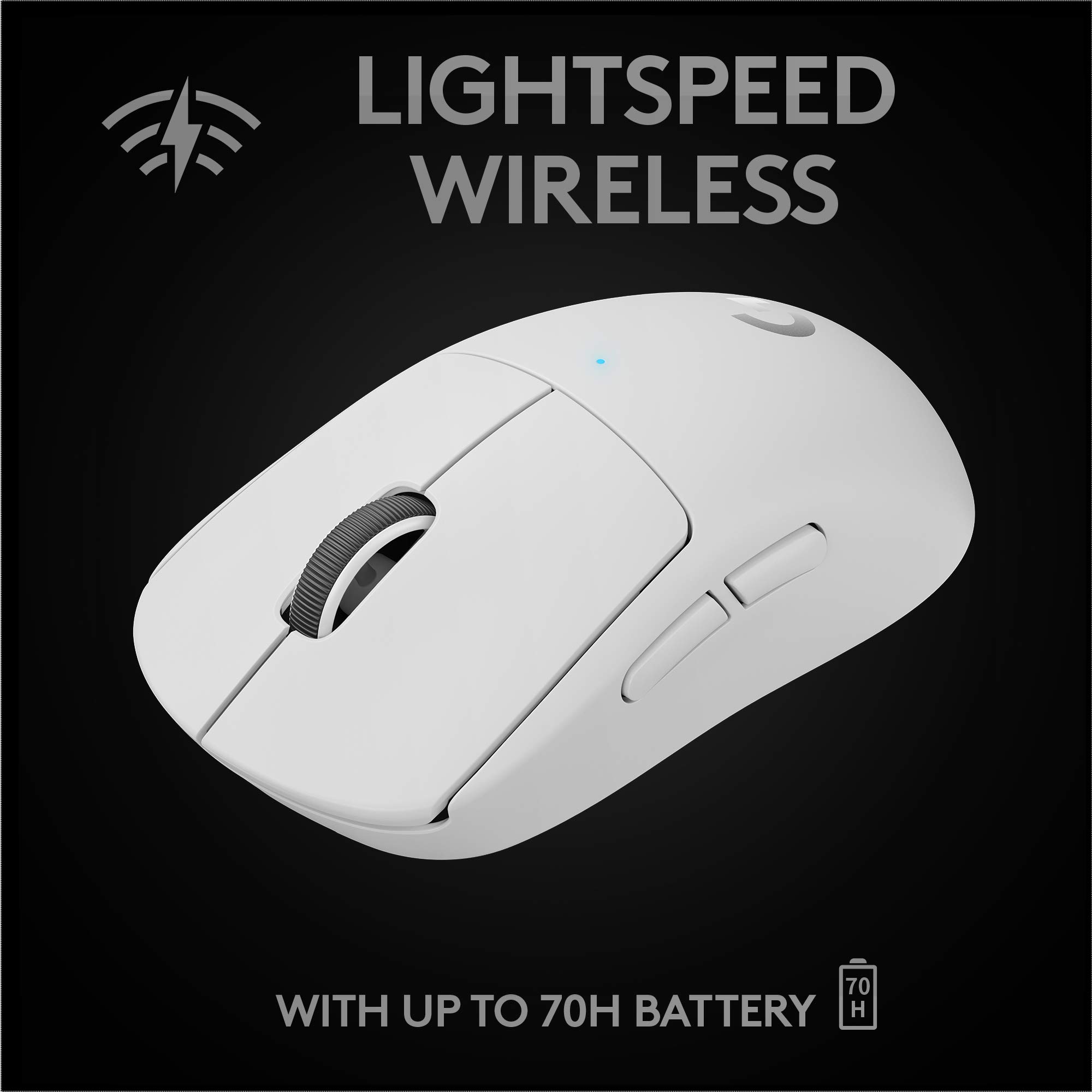 Logitech G735 Wireless Gaming Headset with LIGHTSYNC RGB & LIGHTSPEED Technology - Bluetooth & 3.5mm Aux Compatible - PRO X SUPERLIGHT Wireless Gaming Mouse Bundle - White Mist & White - Perfect for PC, PS5, Xbox & Mobile Gaming
