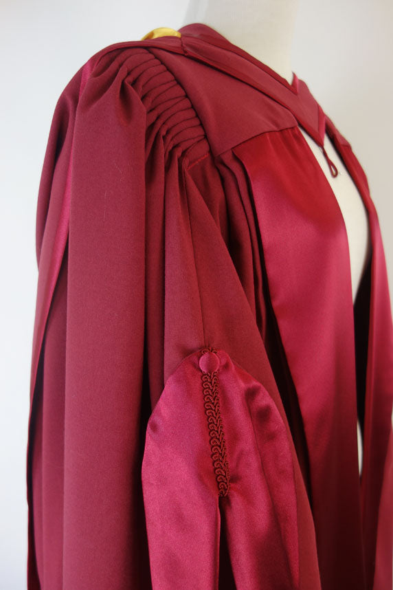 Macquarie University PhD Graduation Gown - Official Academic Regalia for Doctoral Ceremonies | Perfect for Graduation, Convocation & Formal Academic Events