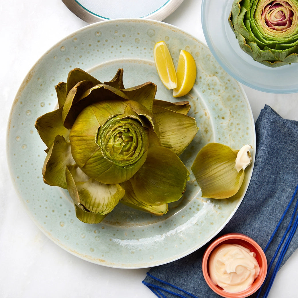 How to Microwave Artichokes - Quick & Easy Cooking Guide for Perfectly Steamed Artichokes | Ideal for Healthy Snacks, Appetizers & Meal Prep