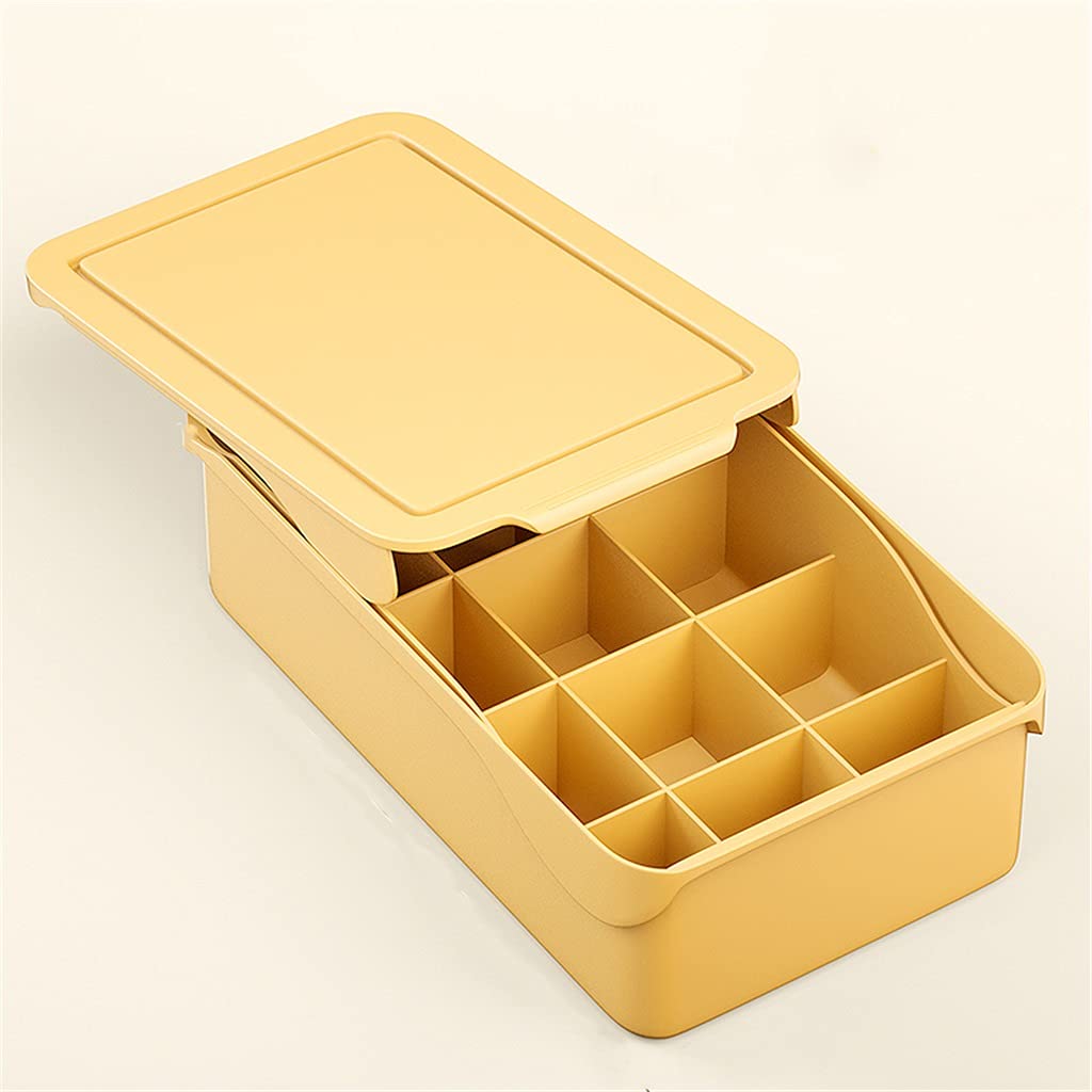 15 Grids Closet Organizer for Socks Underwear Storage Box - Drawer Organizer for Home Clothes (10.5x24.5x33.5cm) - Perfect for Bedroom Wardrobe & Dresser Organization (Color: A)