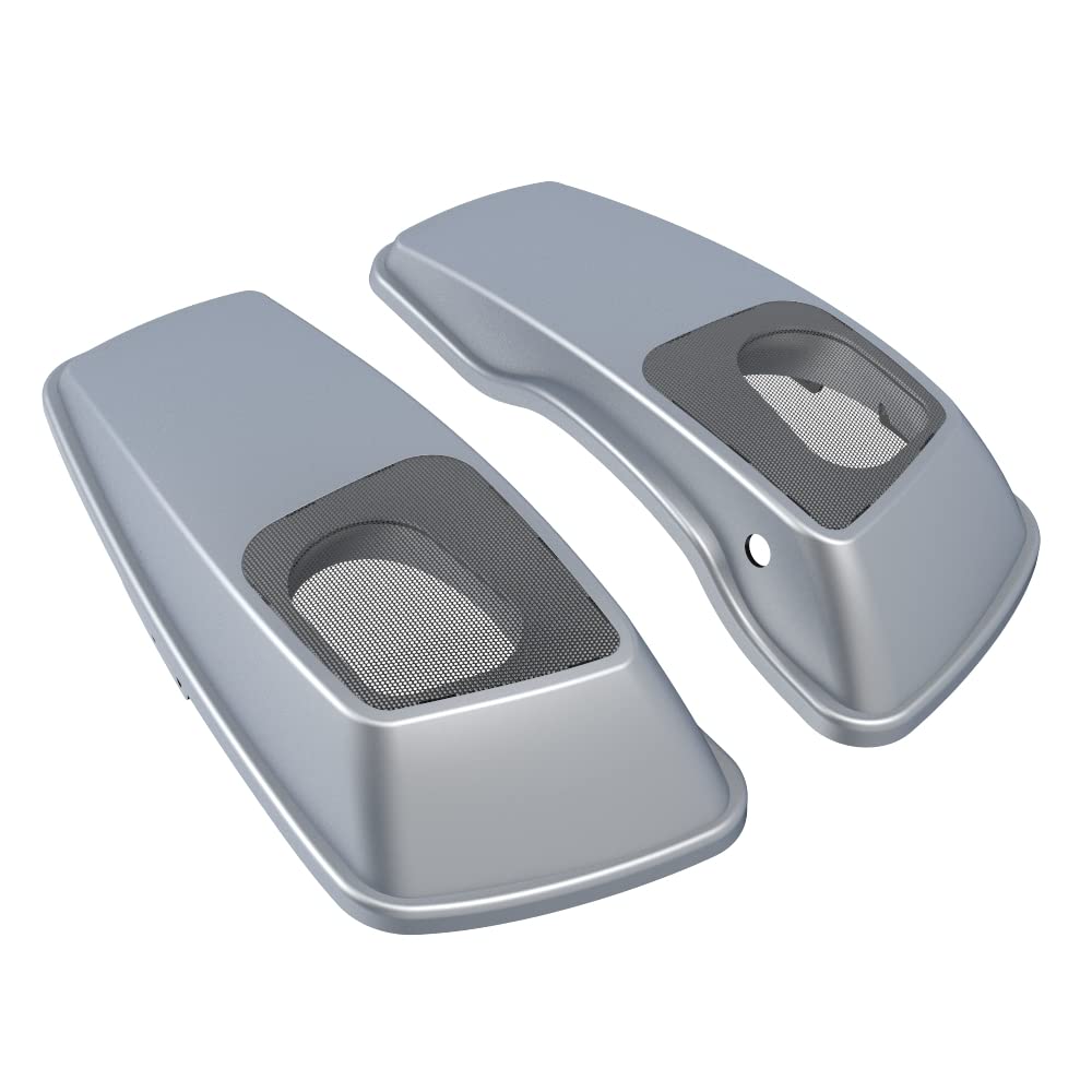 Color Matched 6X9 Saddlebag Speaker Lids for 2014+ Harley Davidson Touring Bikes - Perfect for Road Trips & Custom Audio Upgrades