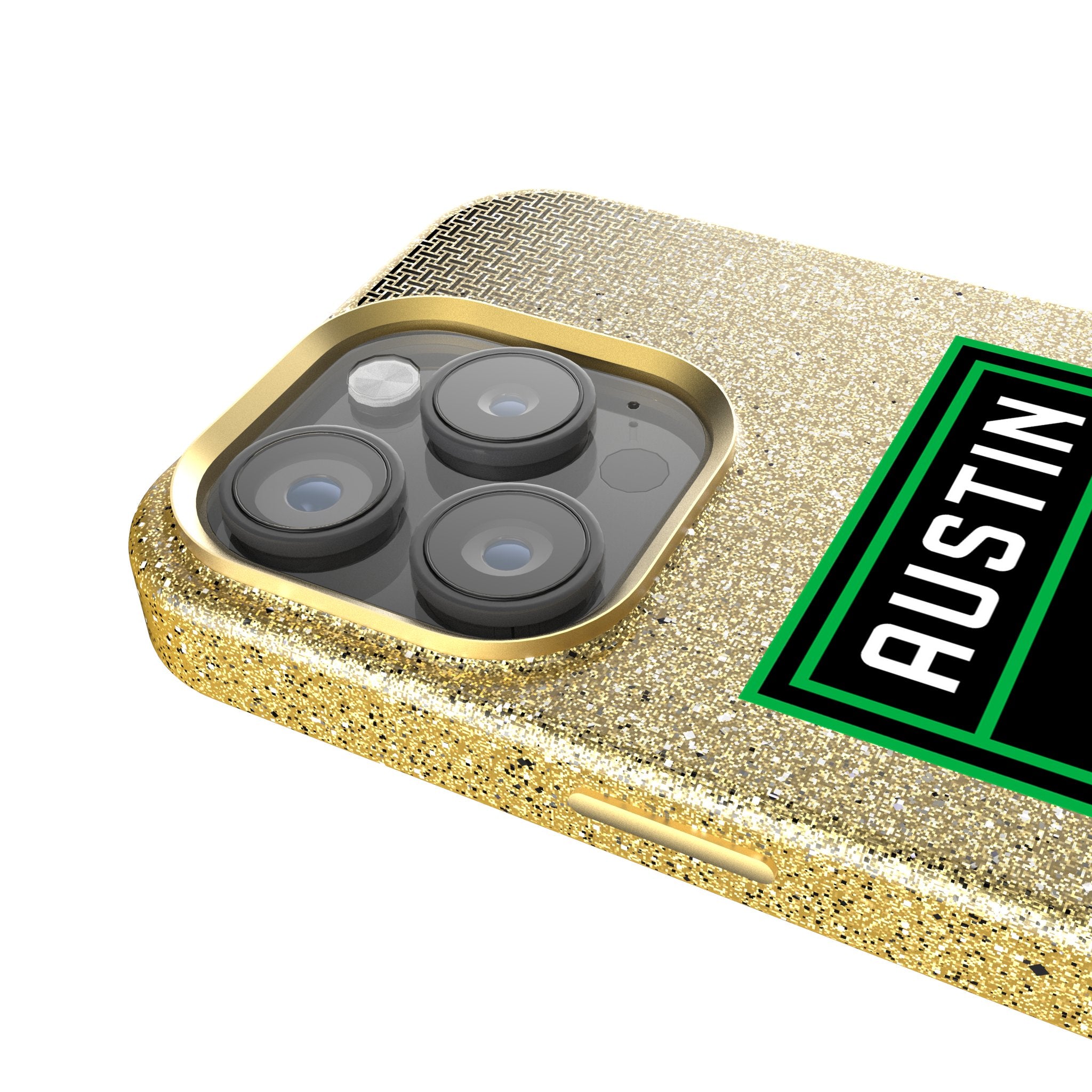 Austin FC Rhinestone Glitter Phone Case for iPhone 14/13/12/11 Pro Max - Stylish Protective Cover for Soccer Fans - Perfect for Match Days & Everyday Use