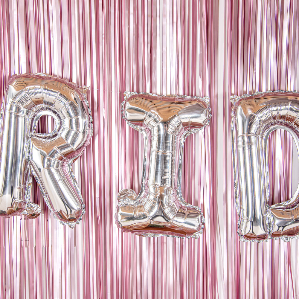 Balloonify Silver Mylar Letter I Balloon - 16 Inch Large Foil Alphabet Balloon for Birthday Party Decorations, Baby Showers & Graduation Celebrations