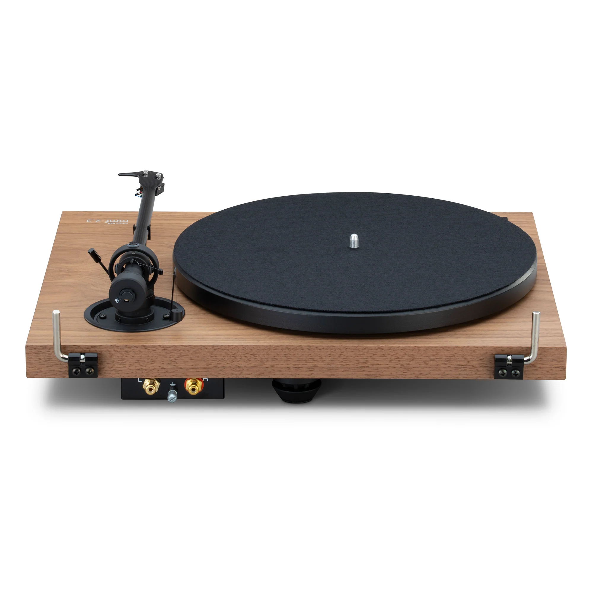 Music Hall MMF 2.3 SE Walnut Turntable - High Fidelity Vinyl Record Player with Belt Drive & Adjustable Tonearm | Perfect for Home Audio, Vinyl Collection & Vintage Music Listening Experience