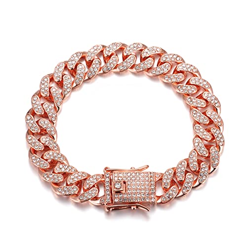14mm Rose Gold Plated Bracelet