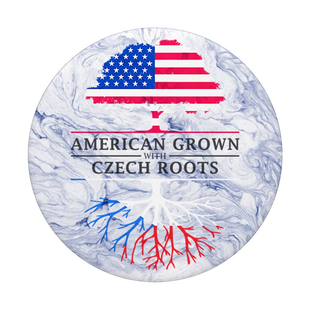 Original Czech Republic PopSockets - Expandable Phone Grip & Stand for iPhone, Samsung & Tablets | American Made | Perfect for Gaming, Selfies & Hands-Free Viewing