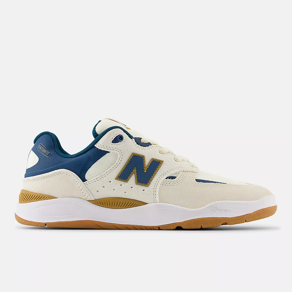 New Balance Numeric NM1010BL Tiago Lemos Skate Shoes - Sea Salt/Teal Color | Durable & Comfortable for Street Skating & Casual Wear