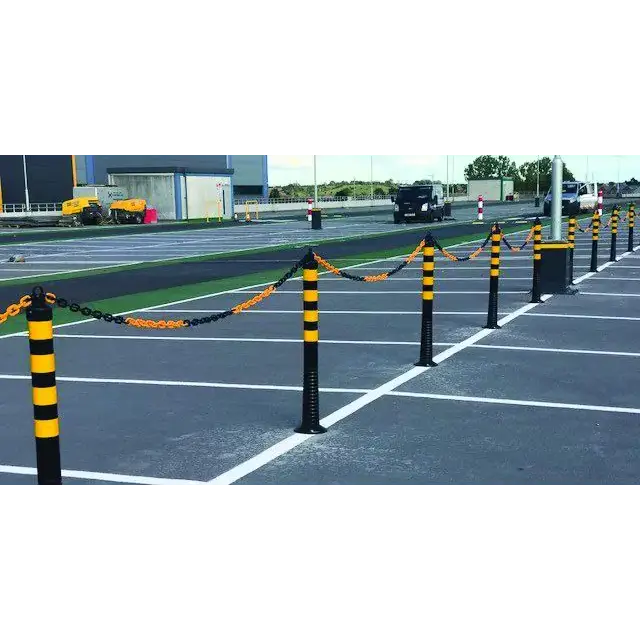 Brandsafe Flexi Delineator Range - High Visibility Safety Cones for Traffic Control & Parking Lot Safety - Perfect for Construction Sites, School Zones & Event Management
