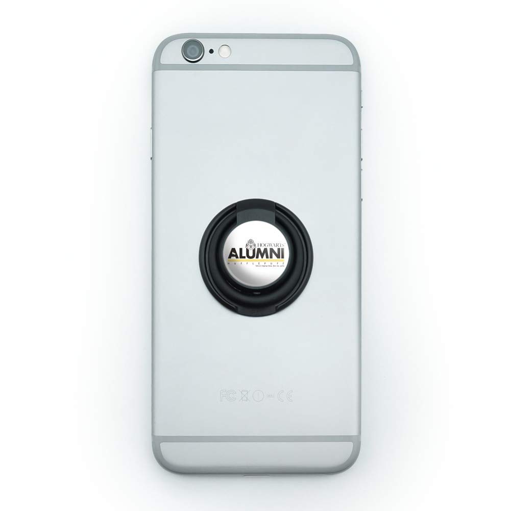Harry Potter Hufflepuff Alumni Phone Ring Holder Stand - Durable Mobile Grip for Secure One-Handed Use, Perfect for Watching Videos, Taking Selfies, and Gaming