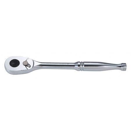 11-Inch Chrome Hand Ratchet Set - 1/2 Inch Drive, 6-Pack for Automotive Repair & DIY Projects