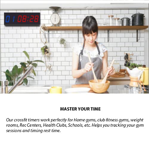 Gym Clock With Remote - 1.5