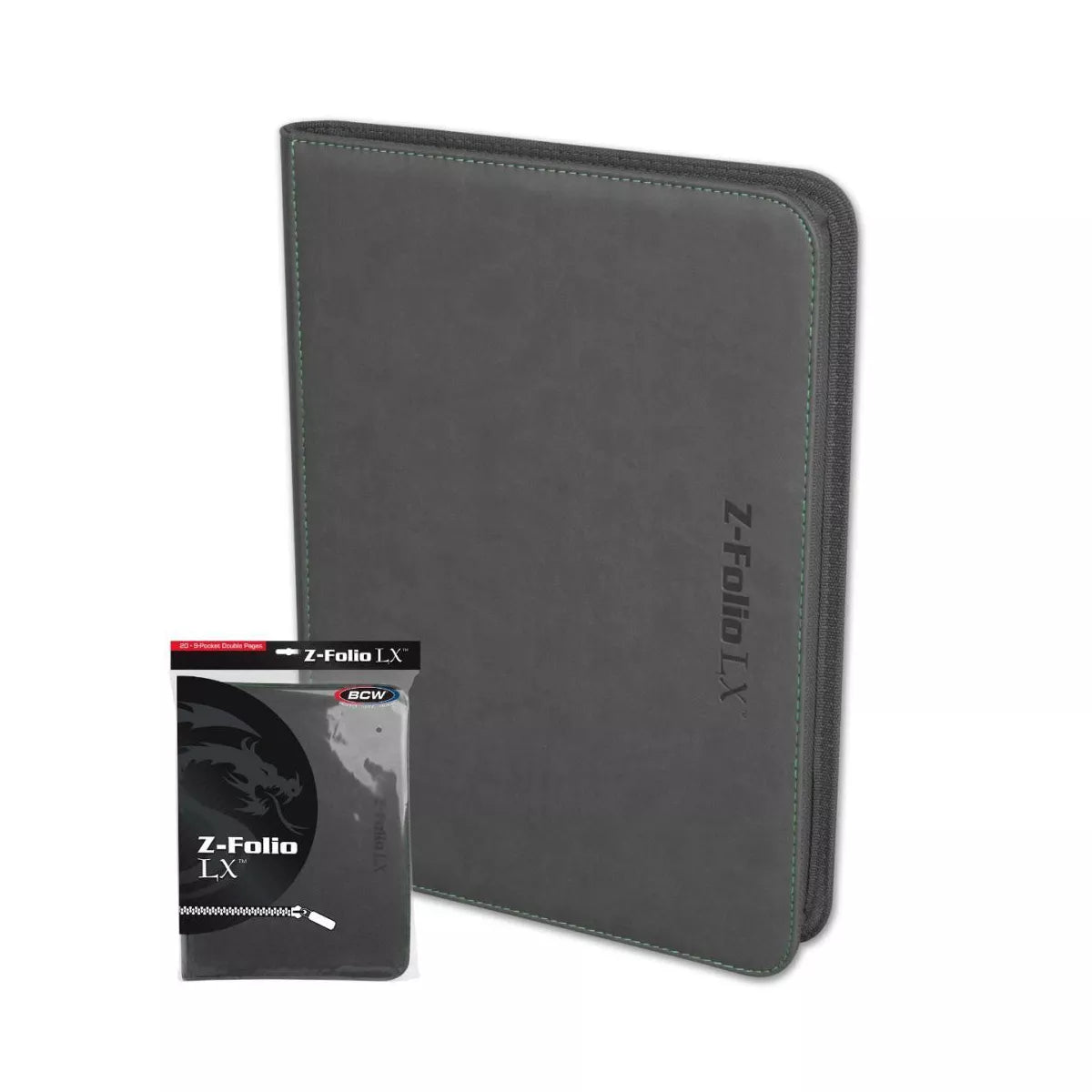 BCW Z Folio 9 Pocket Trading Card Binder - Premium Storage for Sports Cards, TCG & Collectibles - Perfect for Display, Organization & Protection