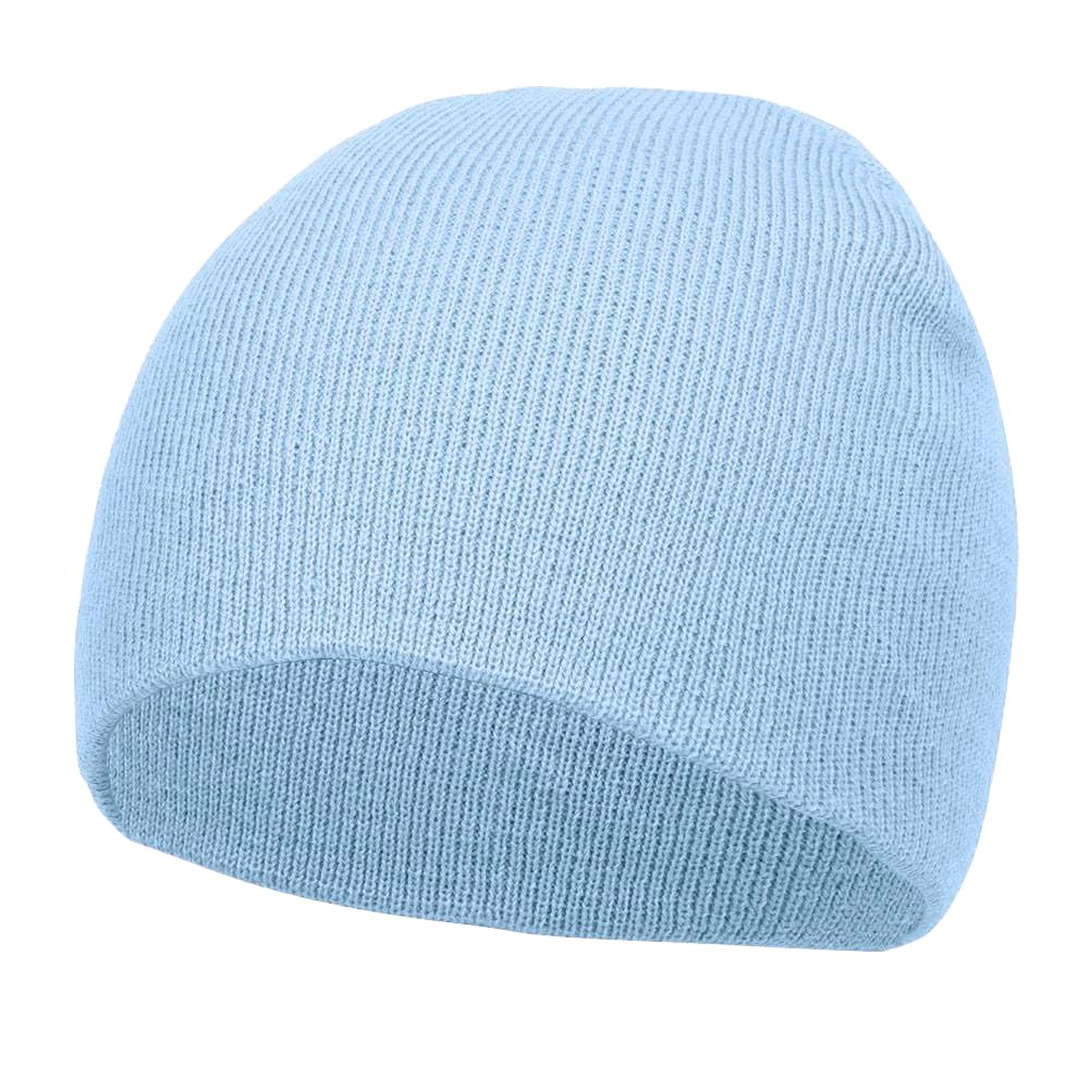 Unisex Cuffless Beanie - Soft Stretchy Skull Cap for Men & Women | Winter Warm Hat for Outdoor Activities, Running, Hiking & Casual Wear