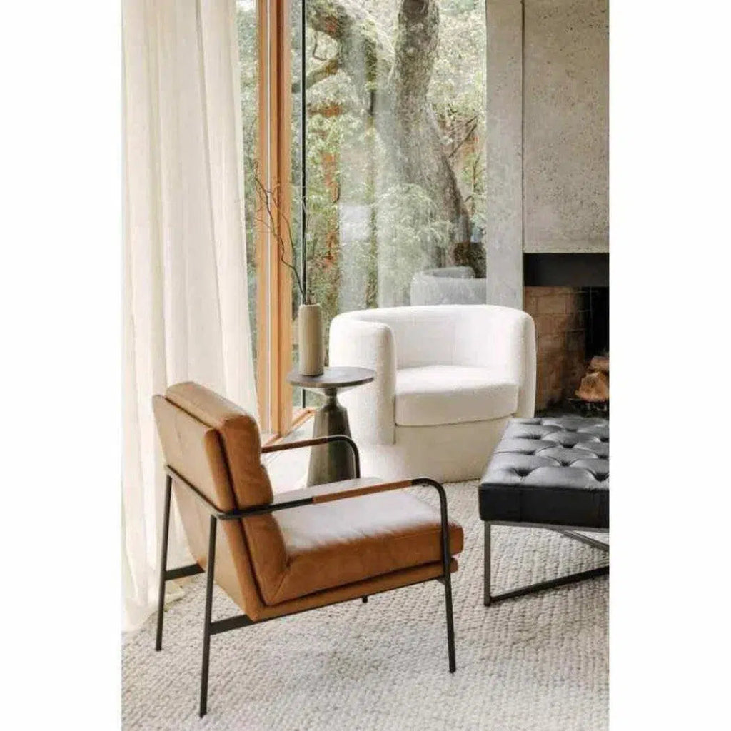 15.5 Inch Modern Accent Table in Grey - Perfect for Living Room, Bedroom, or Office Decor