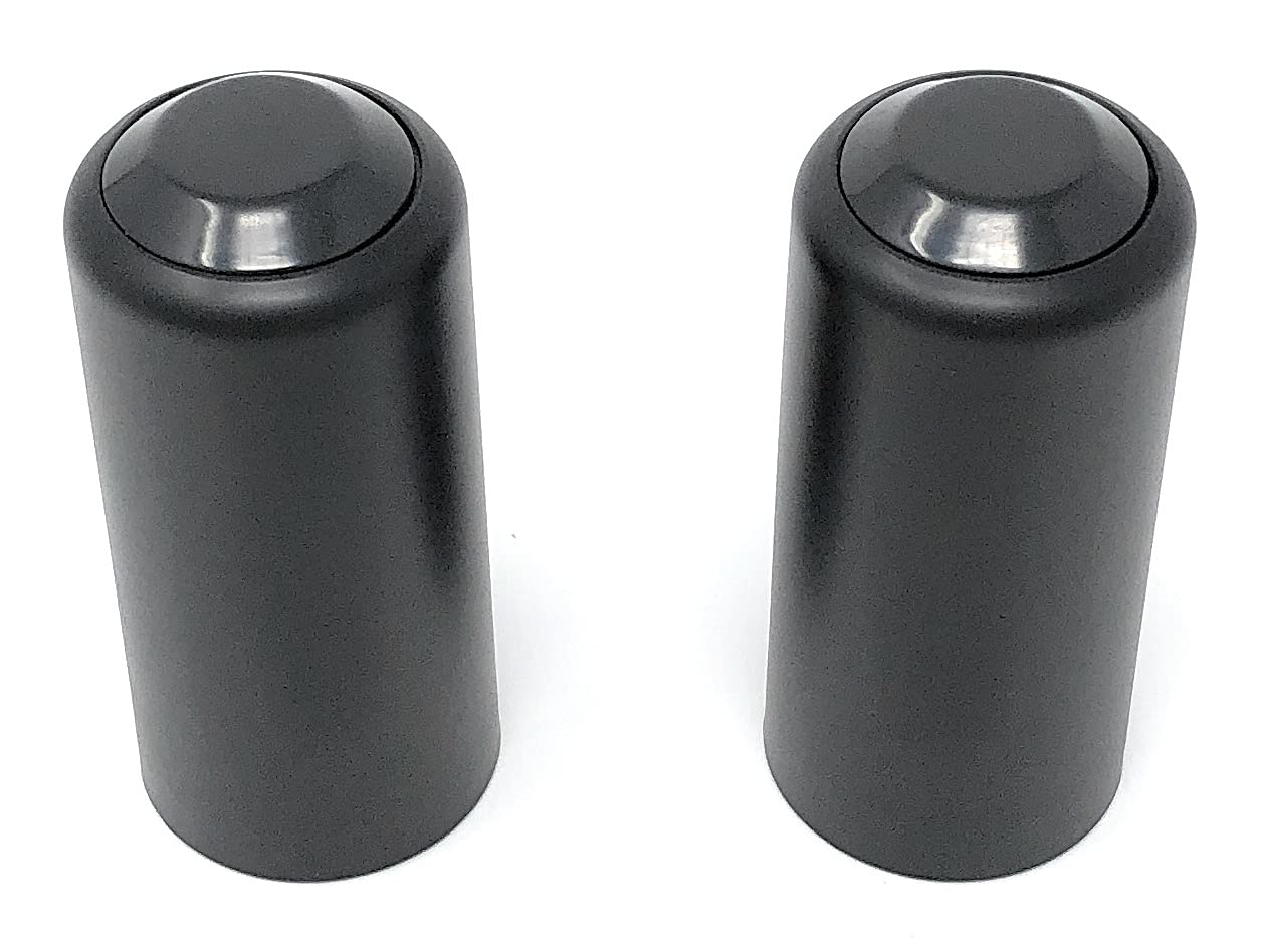 2PCS Replacement Battery Screw Caps for Shure PGX/SLX Wireless Microphones - Durable Plastic Cover for Secure Battery Compartment - Perfect for Live Performances, Studio Recording & Professional Audio Setups