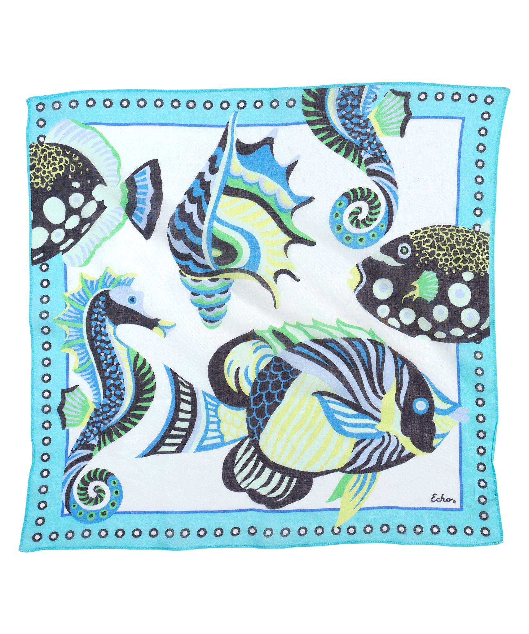 The Reef Bandana - Stylish & Breathable Cotton Bandana for Men & Women - Perfect for Outdoor Activities, Hiking, and Fashion Accessories