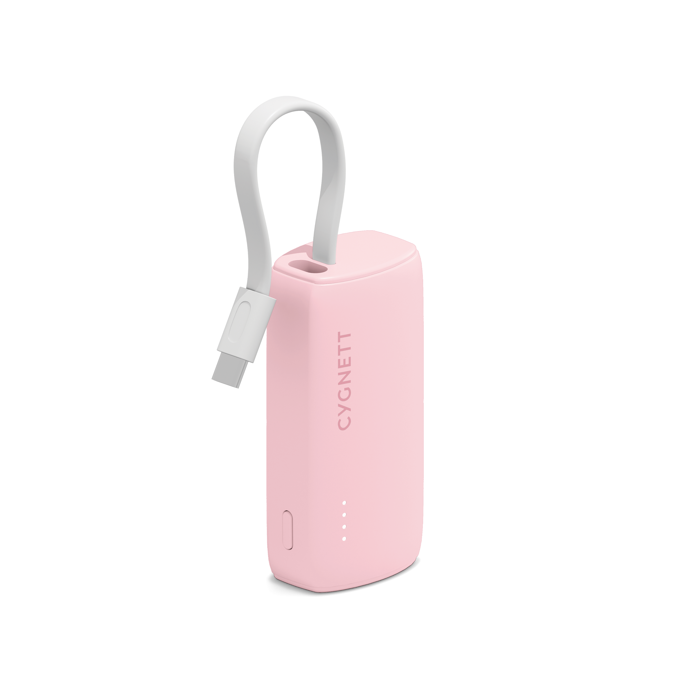Portable 5000mAh Power Bank with USB C Cable - Fast Charging for iPhone, Android, Smartphones - Perfect for Travel, Camping & Emergency Backup