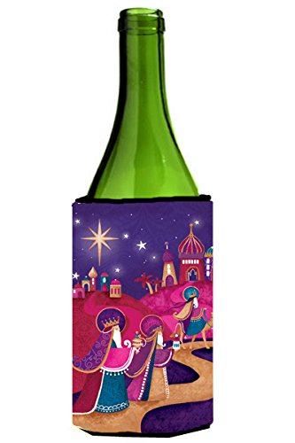 Purple Wine Bottle Cooler Hugger for Christmas & Gifts - Keep Drinks Chilled