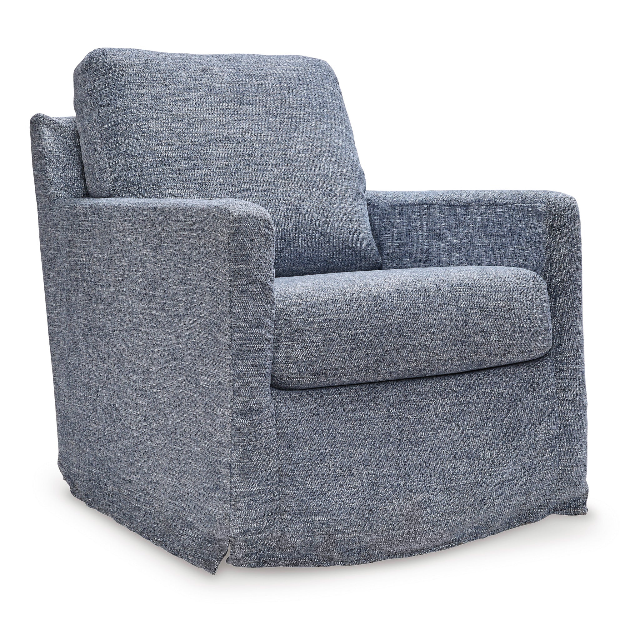 Nenana Swivel Glider Chair - 360° Rotating Recliner with Ottoman, Modern Rocking Chair for Nursery, Living Room & Bedroom - Perfect for Nursing, Relaxing & Reading