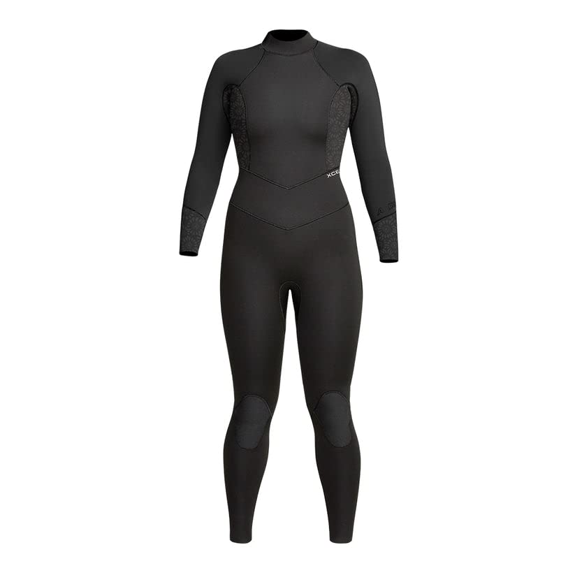 XCEL Women's Axis Back Zip 3/2mm Full Wetsuit - Premium Neoprene Surfing & Diving Suit for Warm Water Adventures