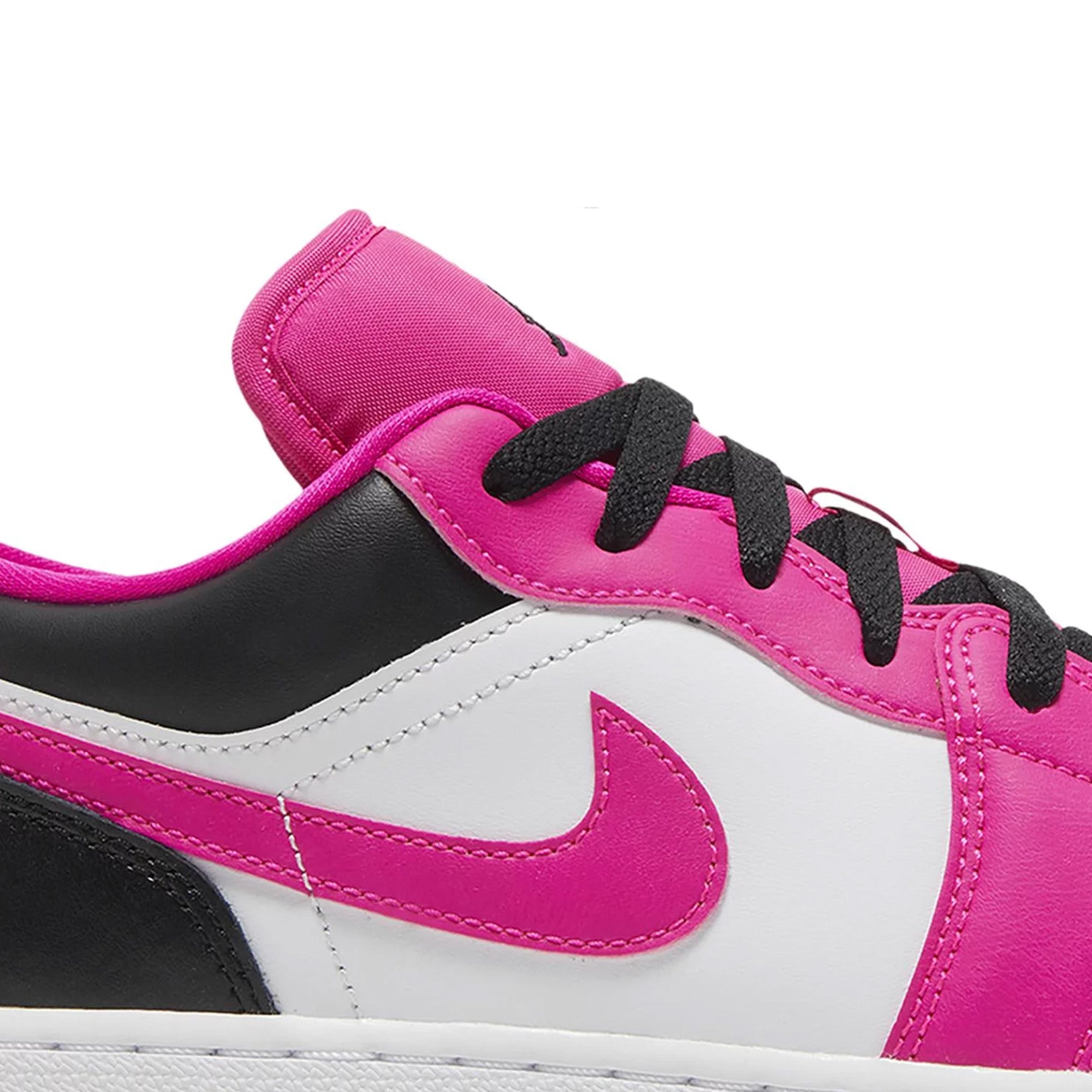 Air Jordan 1 Low 'Fierce Pink' GS Sneakers for Girls (2023) - Trendy Pink Basketball Shoes for School, Sports & Casual Wear