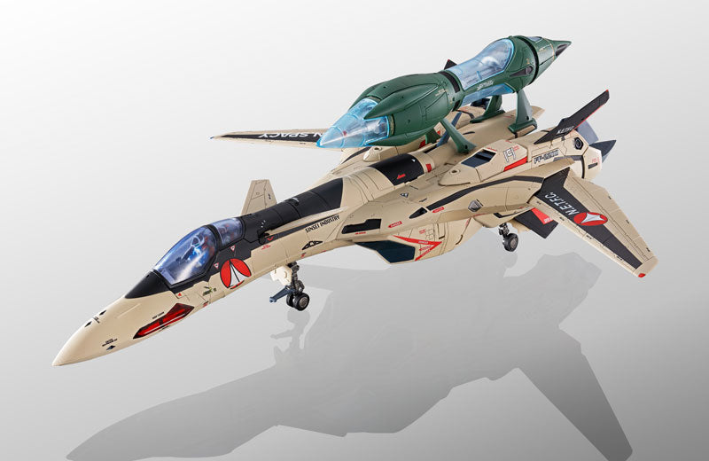 Bandai DX Chogokin Macross Plus YF-19 Full Set Action Figure - Collectible Robot Toy for Anime Fans & Model Enthusiasts - Perfect for Display, Gifts, and Cosplay Accessories